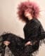 Darrel Starkey, afro, rizo, rizado, peinado, largo, look, looks femeninos, looks comerciales, looks comerciales femeninos, castaños,